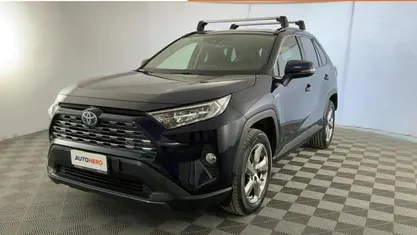 Usata Toyota RAV4 Hybrid 218 CV (160 kW) 2021 Blu SUV