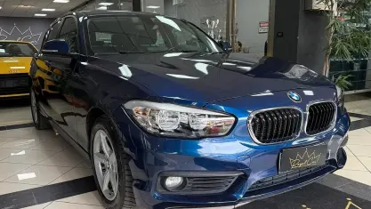 Usata BMW 118 Comfort Edition 150 CV (110 kW) 2018 Blu Utilitaria