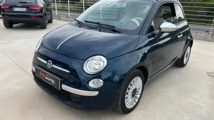Usata Fiat 500C Lounge 95 CV (69 kW) 2014 Blu Cabrio