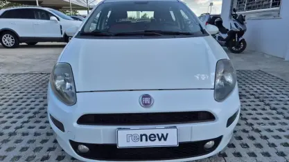 Usata Fiat Punto Lounge 69 CV (50 kW) 2012 Bianco Utilitaria
