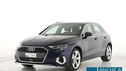 Usata Audi A3 Advanced 150 CV (110 kW) 2022 Blu navarra metallizzato Berlina