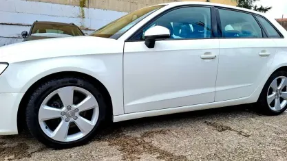 Usata Audi A3 Ambition 150 CV (110 kW) 2013 Bianco Berlina