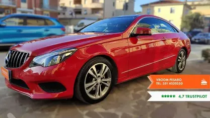 Usado Mercedes E220 170 CV (125 kW) 2015 Rojo Coupe