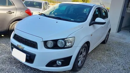 Usata Chevrolet Aveo LTZ 86 CV (63 kW) 2011 Bianco Berlina