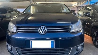 Usata VW Touran 150 CV (110 kW) 2012 Blu Monovolume
