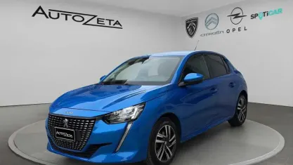 Usata Peugeot 208 Allure 102 CV (75 kW) 2020 Blu/azzurro Utilitaria