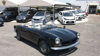 Usata Fiat 124 Spider Sport 111 CV (81 kW) 1970 Nero Cabrio