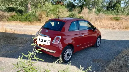 Usata Fiat 500 75 CV (55 kW) 2008 Rosso Berlina