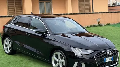 Usata Audi A3 Advanced 149 CV (109 kW) 2022 Nero Berlina