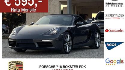 Usata Porsche 718 Boxster 300 CV (220 kW) 2017 Grigio(met.) Cabrio