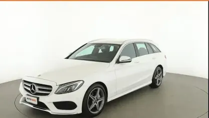 Usata Mercedes C220 Premium 170 CV (125 kW) 2018 Bianco Station wagon