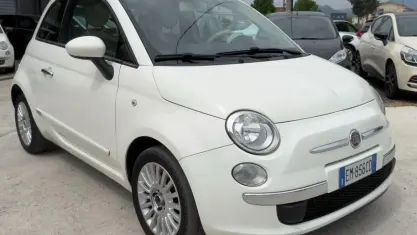Usata Fiat 500 Lounge 95 CV (69 kW) 2012 Bianco Utilitaria