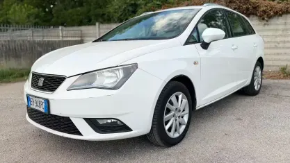 Usata Seat Ibiza ST Style 90 CV (66 kW) 2013 Bianco Station wagon