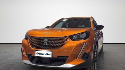 Gebraucht Peugeot e-2008 Allure 100 kW (136 PS) 2023 Orange SUV