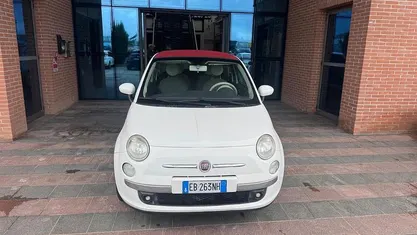 Usata Fiat 500C Rock 69 CV (50 kW) 2010 Bianco Cabrio