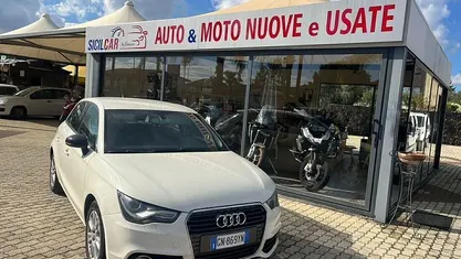 Usata Audi A1 Ambition 90 CV (66 kW) 2012 Bianco Utilitaria