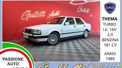 Używany Lancia Thema 181 KM (133 kW) 1989 Biały Sedan/Limuzyna