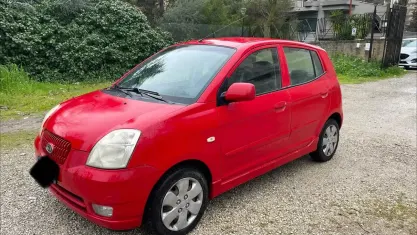 Usata Kia Picanto Spirit 61 CV (44 kW) 2005 Rosso Utilitaria