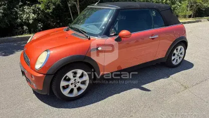 Usata Mini Cooper Cabriolet 116 CV (85 kW) 2006 Rosso Cabrio