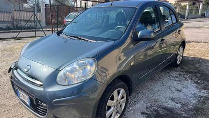 Usata Nissan Micra Acenta 98 CV (72 kW) 2012 Blu Utilitaria