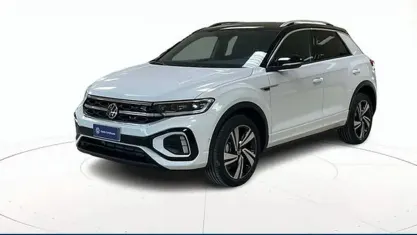 Nuova VW T-Roc R-line Plus 116 CV (85 kW) 2025 Bianco pastello SUV