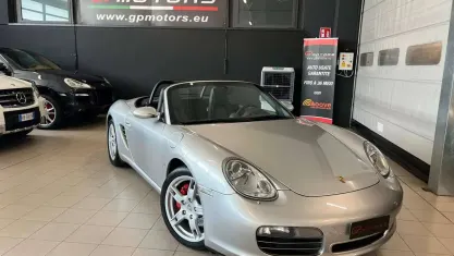 Usata Porsche Boxster 280 CV (205 kW) 2004 Argento Cabrio