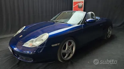 Usata Porsche Boxster 252 CV (185 kW) 2001 Blu Cabrio