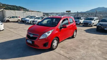 Usata Chevrolet Spark LS 68 CV (50 kW) 2011 Rosso Utilitaria