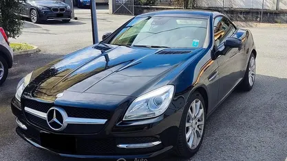 Usata Mercedes SLK200 184 CV (135 kW) 2012 Nero Cabrio