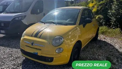 Brugt Fiat 500 69 HK (50 kW) 2010 Gul