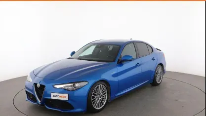 Usata Alfa Romeo Giulia Veloce 280 CV (205 kW) 2019 Blu Berlina
