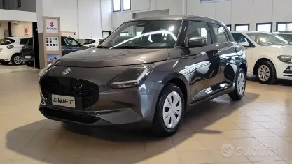Nuova Suzuki Swift 82 CV (60 kW) 2026 Grigio Utilitaria