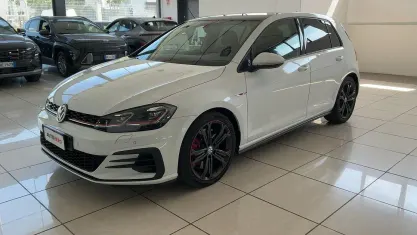 Usata VW Golf VII GTI 245 CV (180 kW) 2019 Bianco Utilitaria