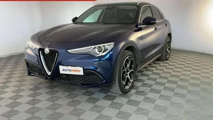 Usata Alfa Romeo Stelvio Executive 280 CV (205 kW) 2019 Blu SUV