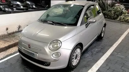 Usata Fiat 500 Lounge 75 CV (55 kW) 2009 Grigio Cabrio