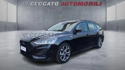 Usata Ford Focus ST-Line 116 CV (85 kW) 2023 Nero Station wagon