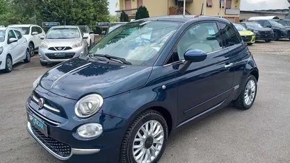 Usata Fiat 500 Lounge 69 CV (50 kW) 2019 Blu/azzurro Utilitaria