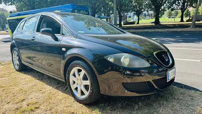 Usata Seat Leon 86 CV (63 kW) 2008 Nero Berlina