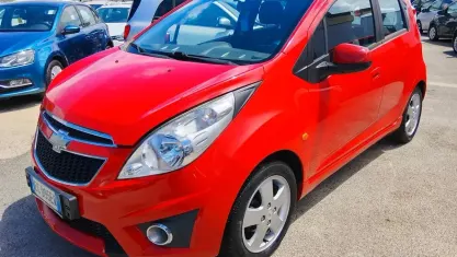 Usata Chevrolet Spark 79 CV (58 kW) 2010 Rosso Utilitaria