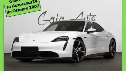 Usata Porsche Taycan Performance Package 139 kW (190 CV) 2021 Bianco Berlina