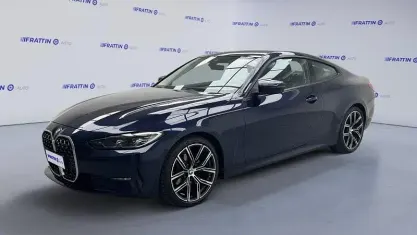 Usata BMW 420 Sport Line 201 CV (147 kW) 2022 Blu Coupé