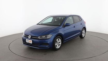 Begagnad VW Polo Comfortline 80 HK (58 kW) 2019 Blå Halvkombi