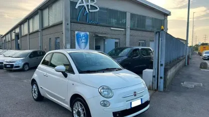 Usata Fiat 500 Sport 101 CV (74 kW) 2009 Bianco Cabrio