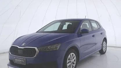 Usata Skoda Fabia Ambition 80 CV (58 kW) 2022 Blu Utilitaria