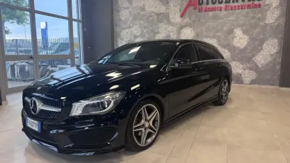Usata Mercedes CLA200 AMG Line Premium Plus 136 CV (100 kW) 2015 Nero Station wagon