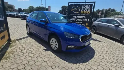 Usata Skoda Fabia Style 80 CV (58 kW) 2022 Blu/azzurro Utilitaria