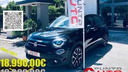 Usata Fiat 500X Connect 131 CV (96 kW) 2021 Nero SUV