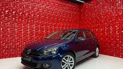 Usata VW Golf VI Highline 105 CV (77 kW) 2011 Blu Utilitaria