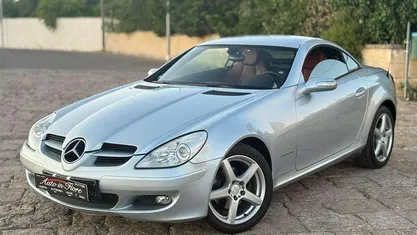 Argento Usata 2004 Mercedes SLK200 Cabrio | 9900 € (Buon prezzo)