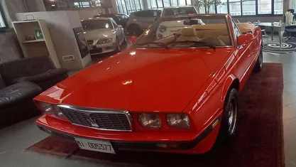 Usata Maserati Biturbo 184 CV (135 kW) 1986 Rosso Cabrio